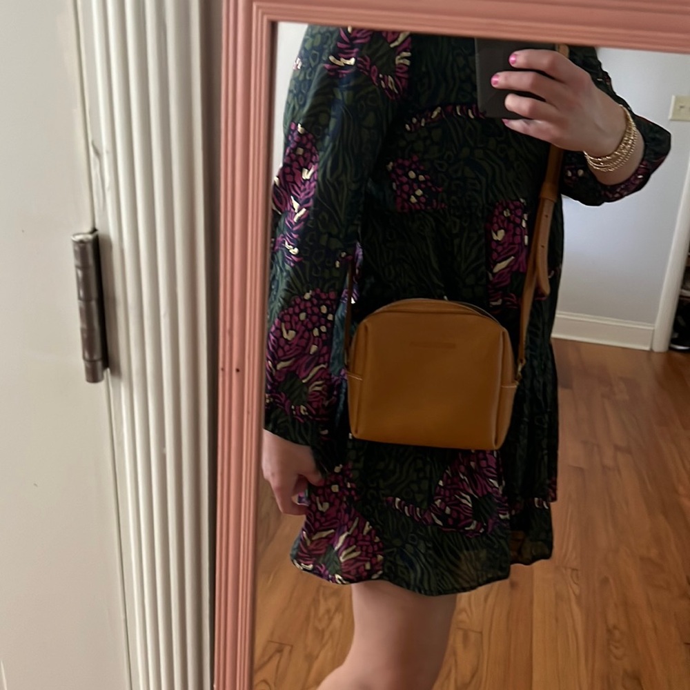 NEW Portland Leather Women's sunflower Crossbody Bag